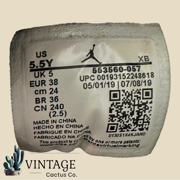 Jordan 1 Low - Zebra Print Sneakers - Great Condition - Picture 12 of 16